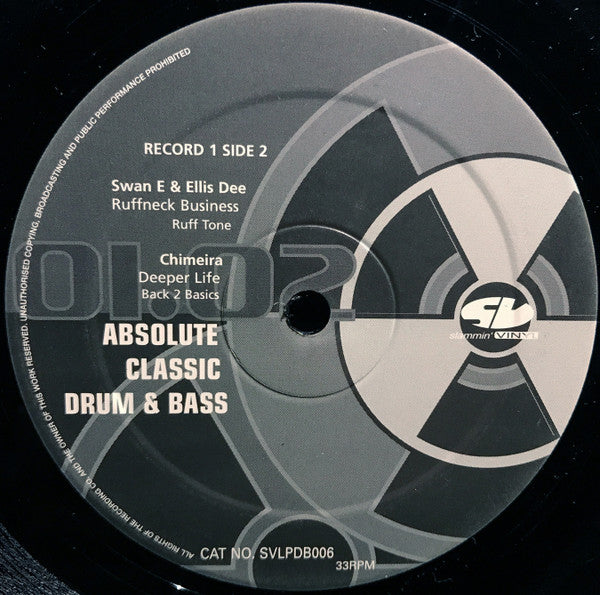 Various : Slammin' Vinyl Present Absolute Classic Drum & Bass (3xLP, Comp)