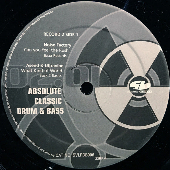 Various : Slammin' Vinyl Present Absolute Classic Drum & Bass (3xLP, Comp)