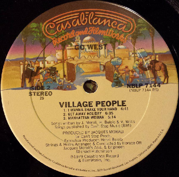 Village People : Go West (LP, Album, 25)