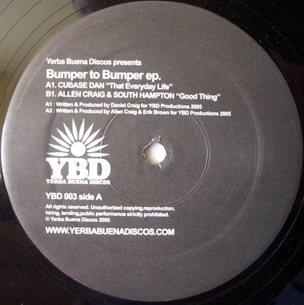 Various : Bumper To Bumper EP (12", EP)