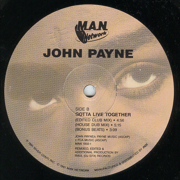 John Payne (2) : Gotta Live Together (12")