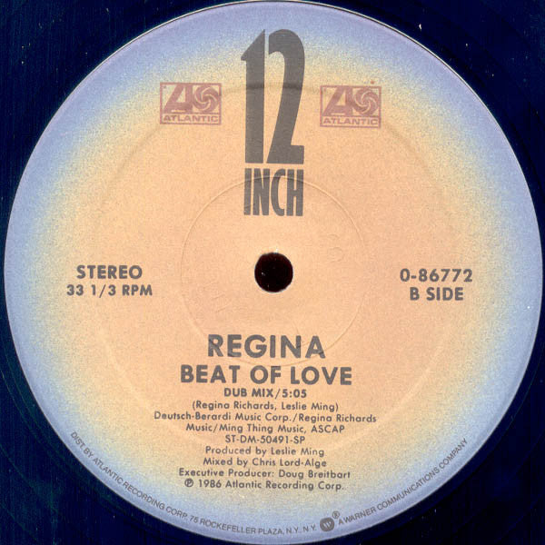 Regina (2) : Beat Of Love (12", SP )