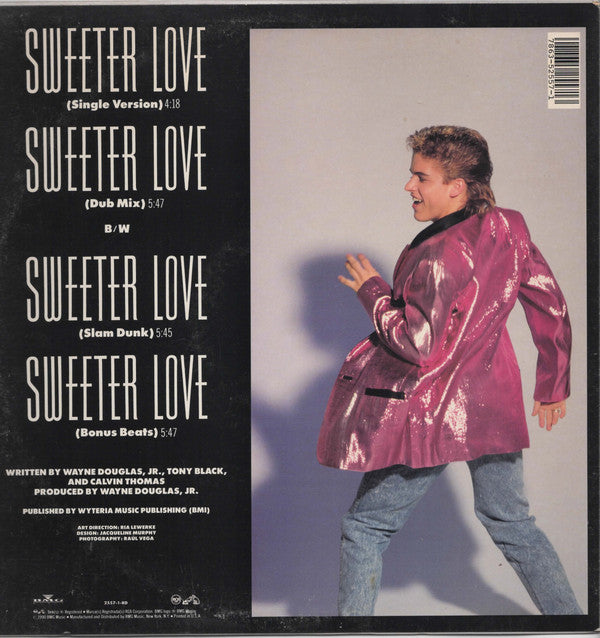 Chris Finch (2) : Sweeter Love (12", Promo)