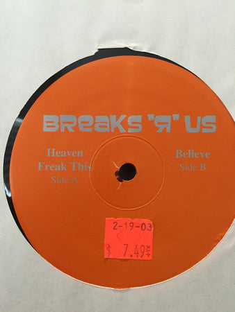 DJ Whatt : Heaven (12", Unofficial)