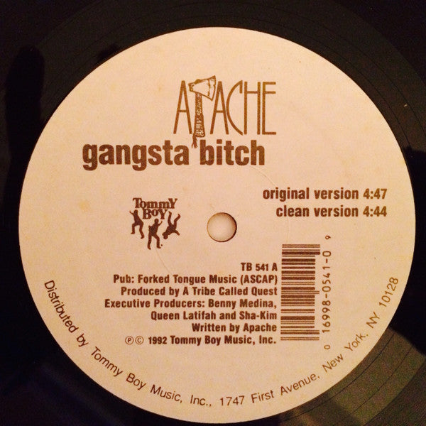 Apache : Gangsta Bitch / Apache Ain't Shit (12")