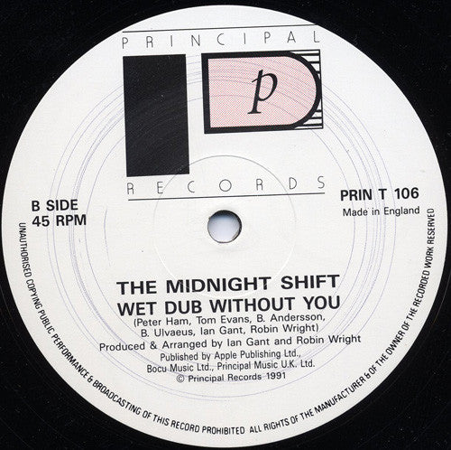 The Midnight Shift : Without You (12")