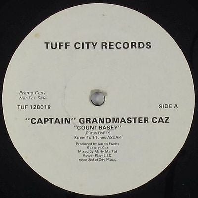 Grandmaster Caz : Count Basey (12", Promo)