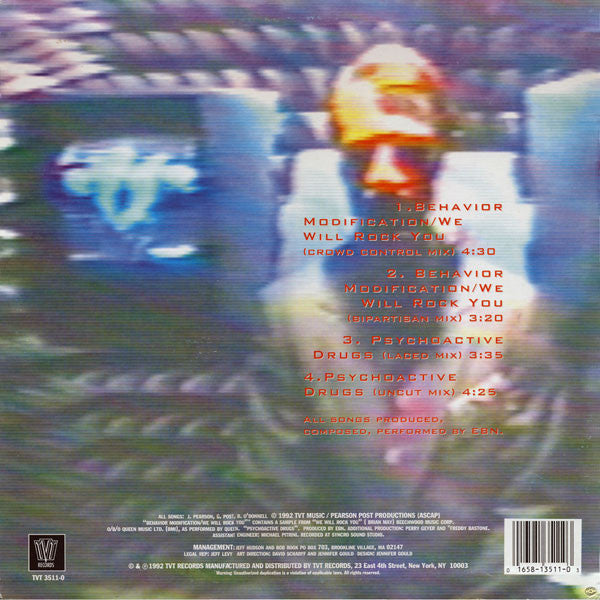 Emergency Broadcast Network : Behavior Modification / We Will Rock You (12")