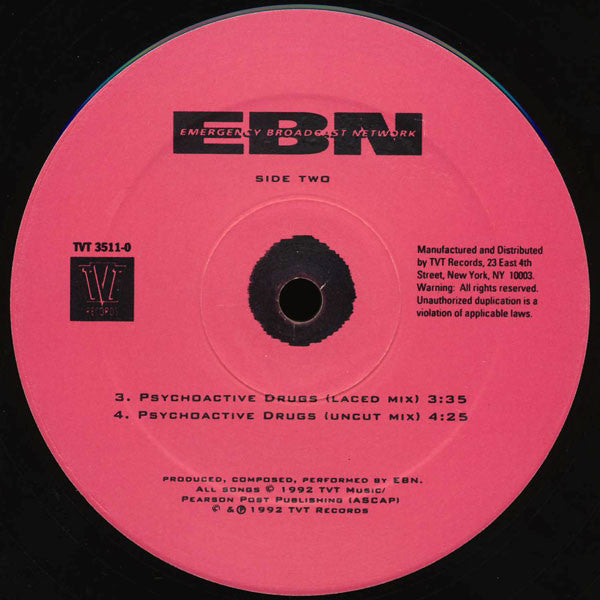 Emergency Broadcast Network : Behavior Modification / We Will Rock You (12")