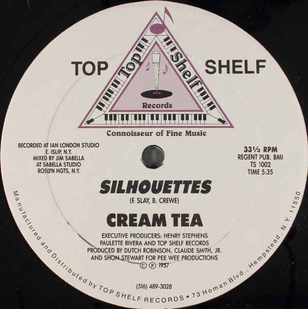 Cream Tea : Silhouettes / Don't Disappear (12")