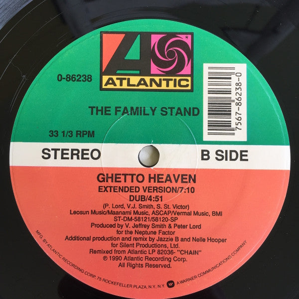 The Family Stand : Ghetto Heaven (12")
