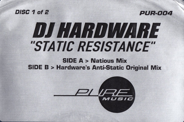 DJ Hardware : Static Resistance (Disc 1) (12")