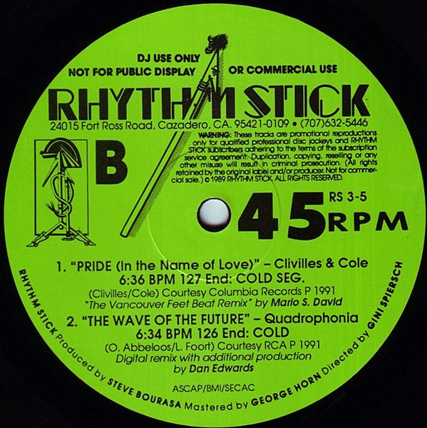 Various : Rhythm Stick 3-5 (2x12")