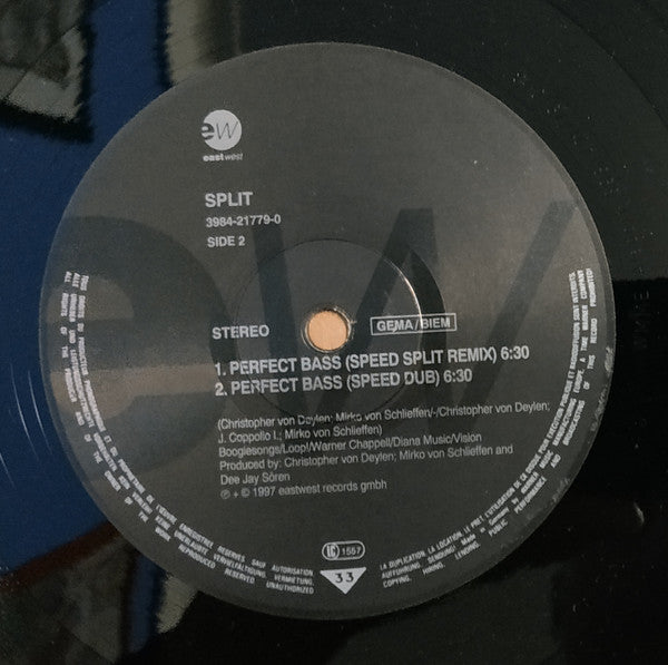 Split : Perfect Bass (12")