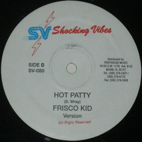 Spragga Benz / Frisco Kid : Matie A Talk / Hot Patty (12")