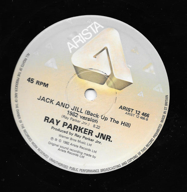 Ray Parker Jnr.* : The Other Woman / Jack And Jill (Back Up The Hill) (1982 Version) (12", Single)