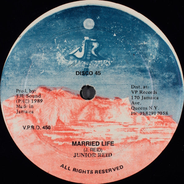 Junior Reid : One Blood / Married Life (12")