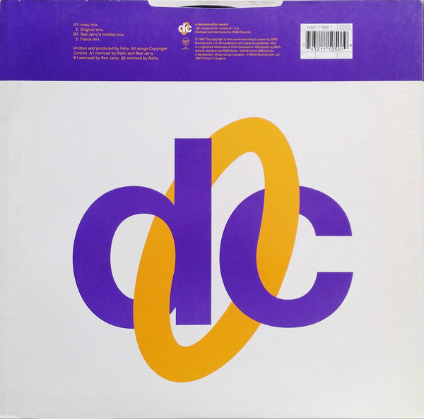 Felix : Don't You Want Me (Original Mixes And Remixes) (12", Single)