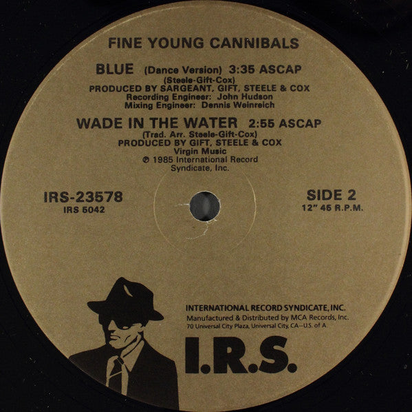 Fine Young Cannibals : Johnny Come Home (Extended Mix) (12", Gol)