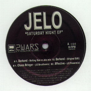 Jelo : Saturday Night EP (12", EP)