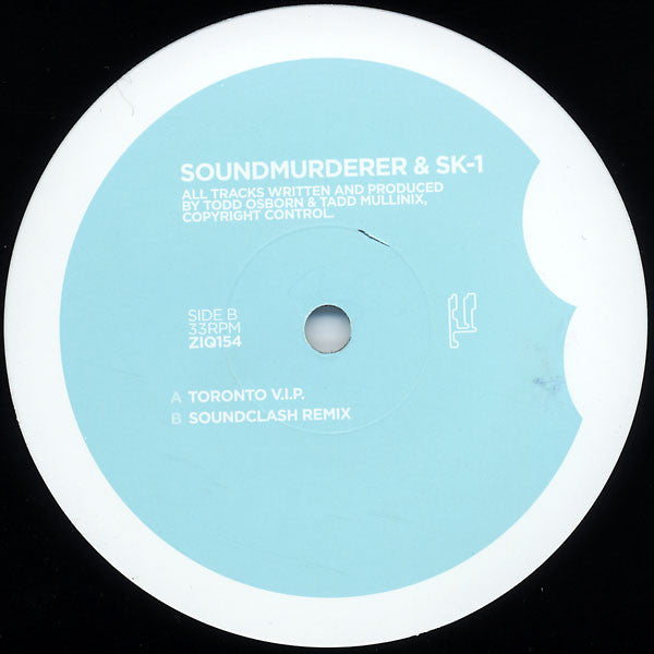 Soundmurderer & SK-1 : Toronto V.I.P. / Soundclash Remix (12")