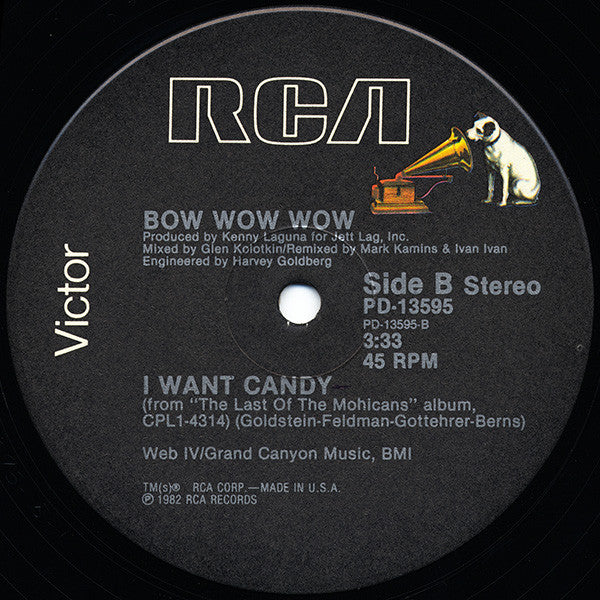 Bow Wow Wow : Love, Peace And Harmony (12", Single)