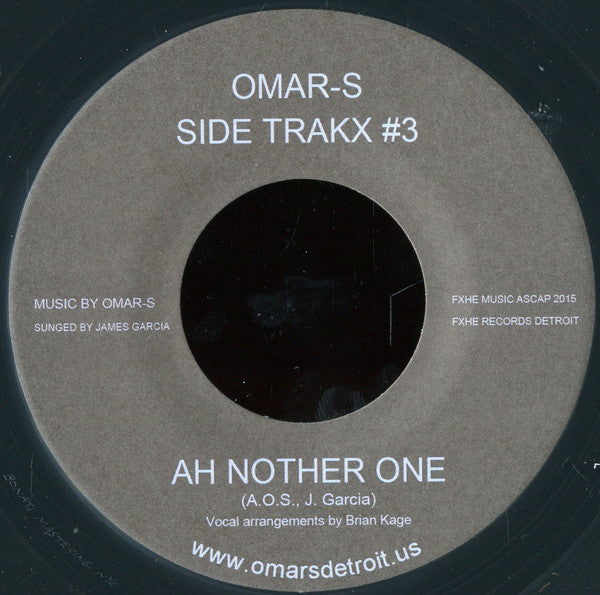 Omar-S : Side Trakx - Volume #3 (7")