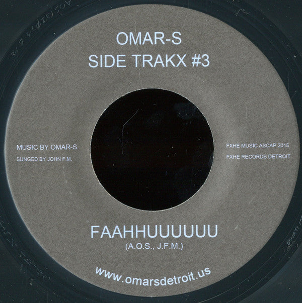 Omar-S : Side Trakx - Volume #3 (7")