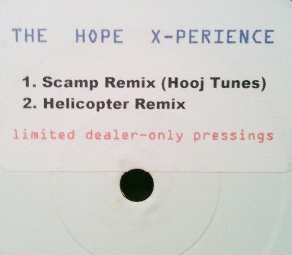 The Hope Xperience : Tree Frog (Remixes) (12")