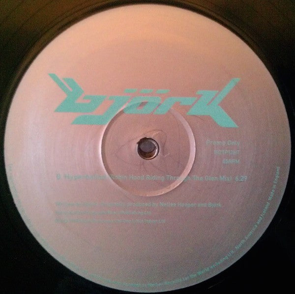Björk : Hyperballad (T. Tei / Howie B. Mixes) (12", Single, Promo)