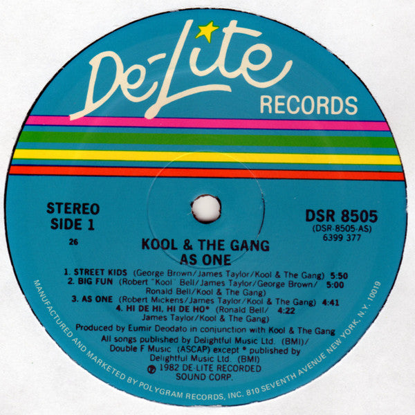 Kool & The Gang : As One (LP, Album, 26 )