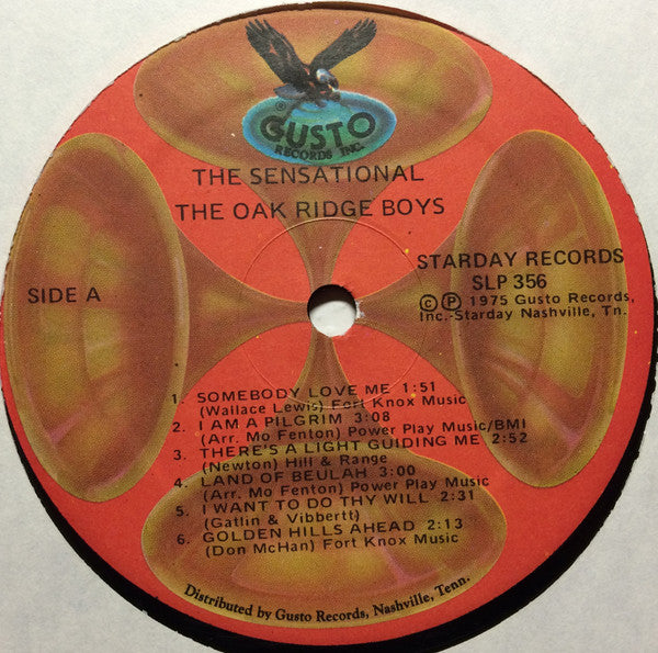 The Oak Ridge Boys : The Sensational Oak Ridge Boys (LP, Album)