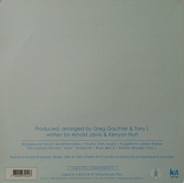 Arnold Jarvis, Greg Gauthier & Tony L : Where Has Love Gone (12")