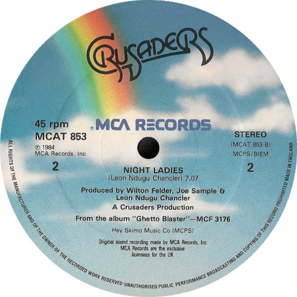 The Crusaders : Megastreet / Night Ladies (12", Single)