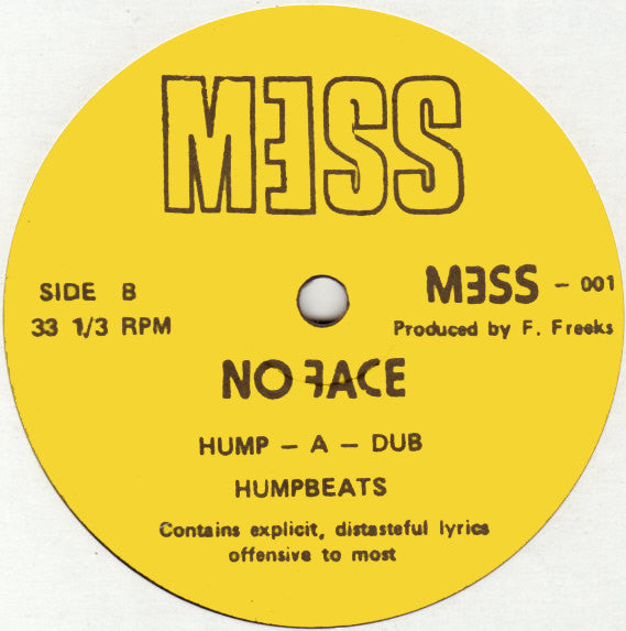 No Face (5) : Hump Music (12")