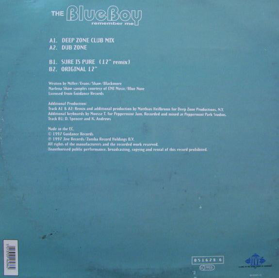 The Blue Boy* : Remember Me (12")