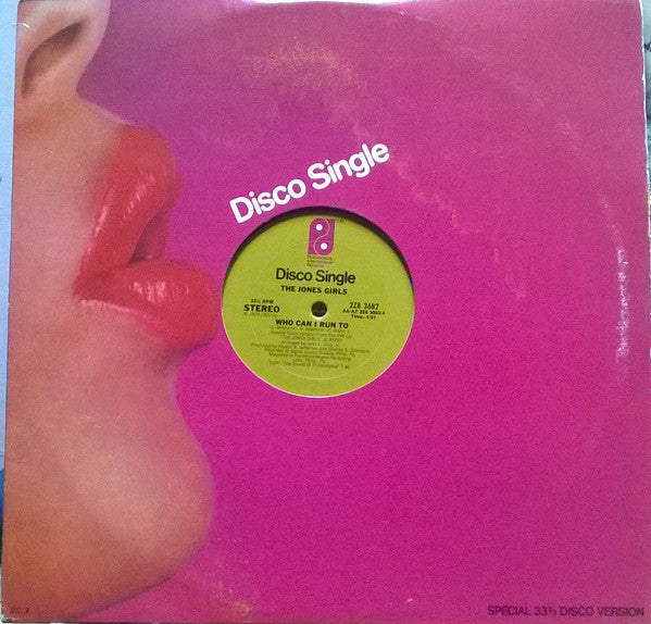 The Jones Girls : You Gonna Make Me Love Somebody Else (12", Single)