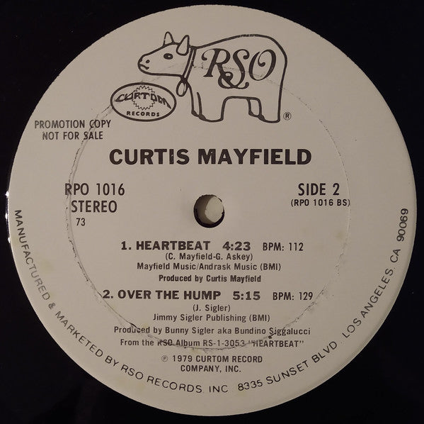 Curtis Mayfield : Tell Me, Tell Me (How Ya Like To Be Loved) (12", Promo)