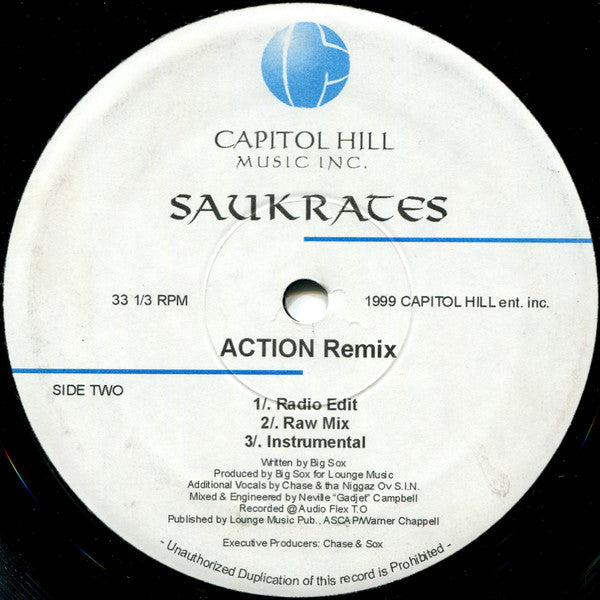 Saukrates : Action (12")