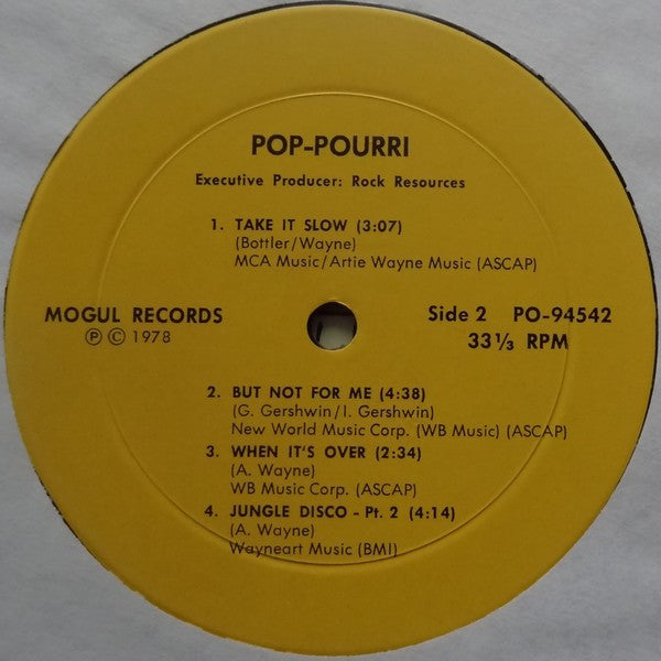 Pop-Pourri : Pop-Pourri (LP, Album)