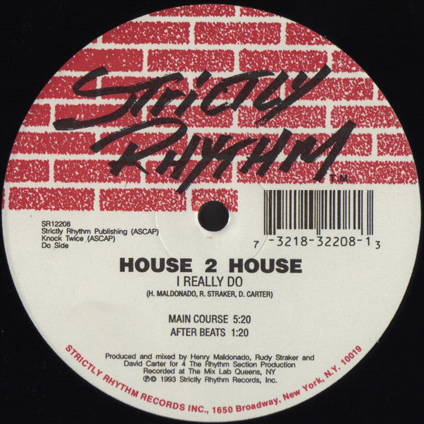 House 2 House : Do 4 Me / I Really Do (12")