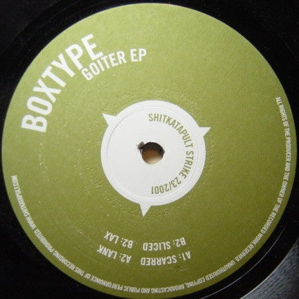 Boxtype : Goiter EP (12", EP)