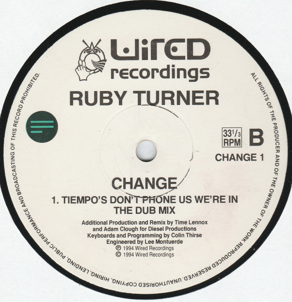 Ruby Turner : Change (12")