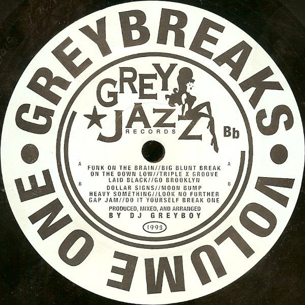 Greyboy : Greybreaks Volume One (LP)