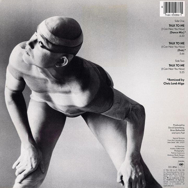 Iam Siam : Talk To Me (I Can Hear You Now) (12")