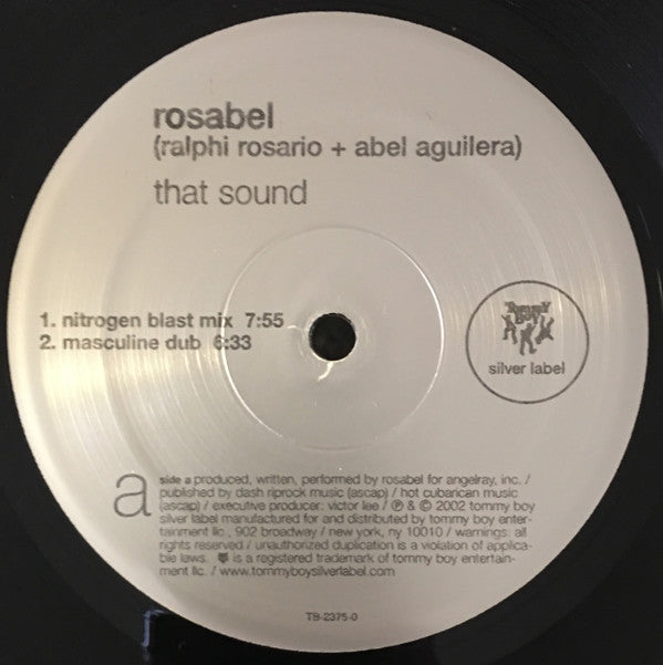 Rosabel : That Sound (12")