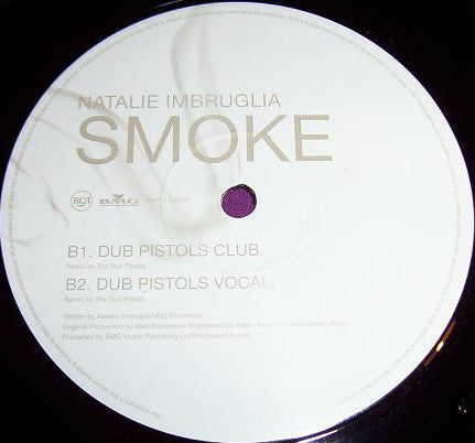 Natalie Imbruglia : Smoke (12", Promo)