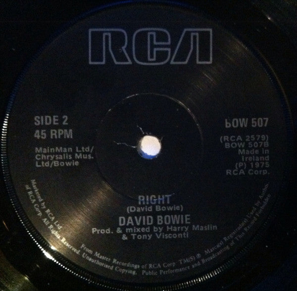 David Bowie : Fame (7", Single, RE)