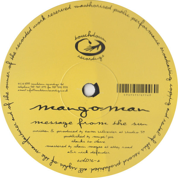 Mangoman : Cuban Electric (12", Single)