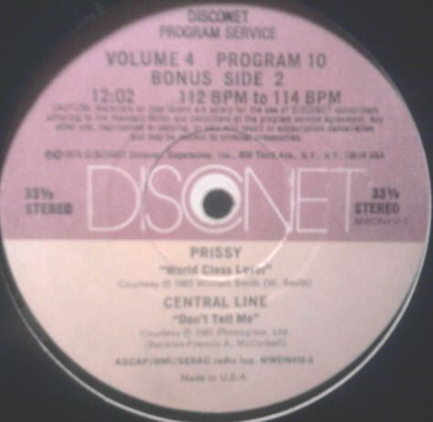 Various : Volume 4 Program 10 (2x12", P/Mixed)